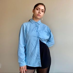 REI Powder Blue Hiking Shirt